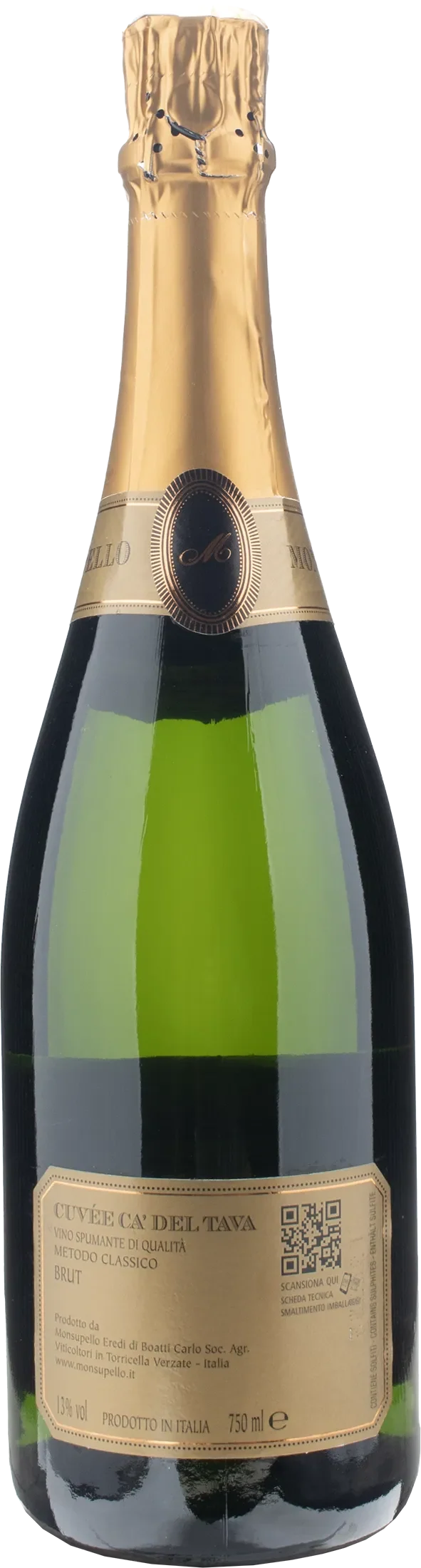 Monsupello Cuvee Ca' Del Tava Brut Metodo Classico