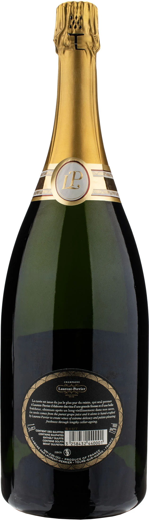 Laurent Perrier Champagne La Cuvee Brut Magnum