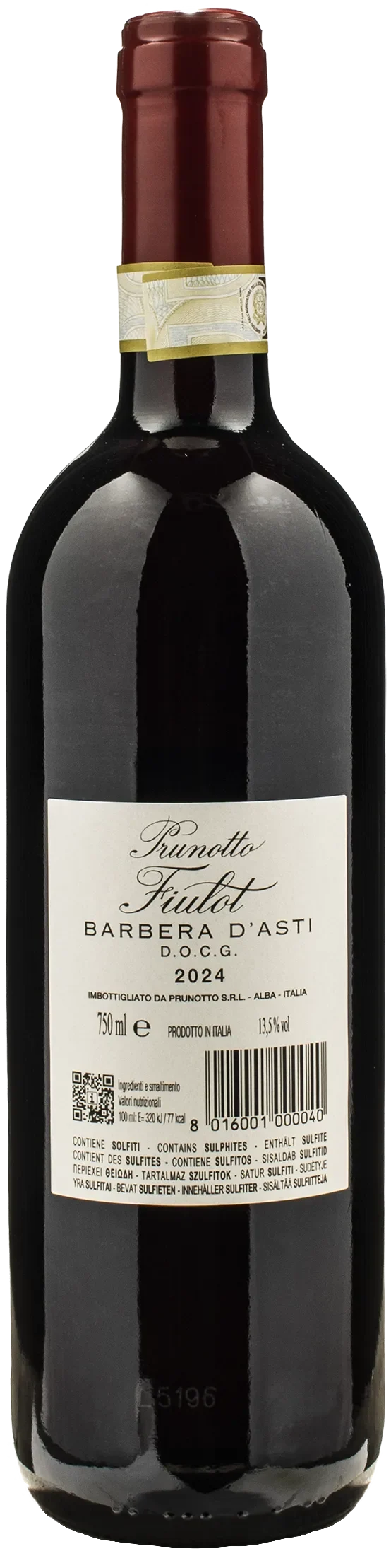 Prunotto Barbera d'Asti Fiulot 2024