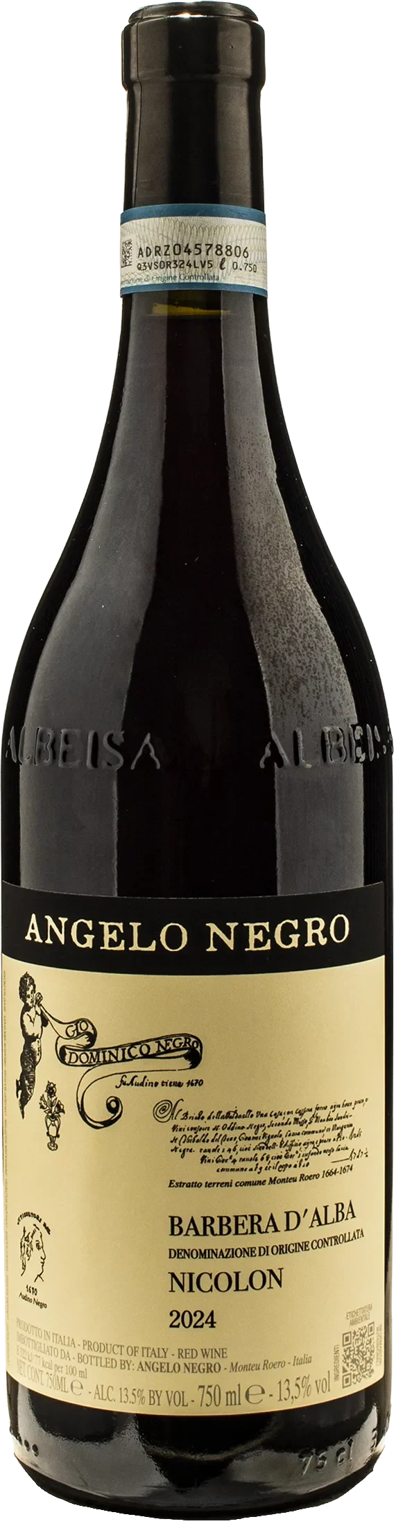 Angelo Negro Barbera d'Alba Nicolon 2024