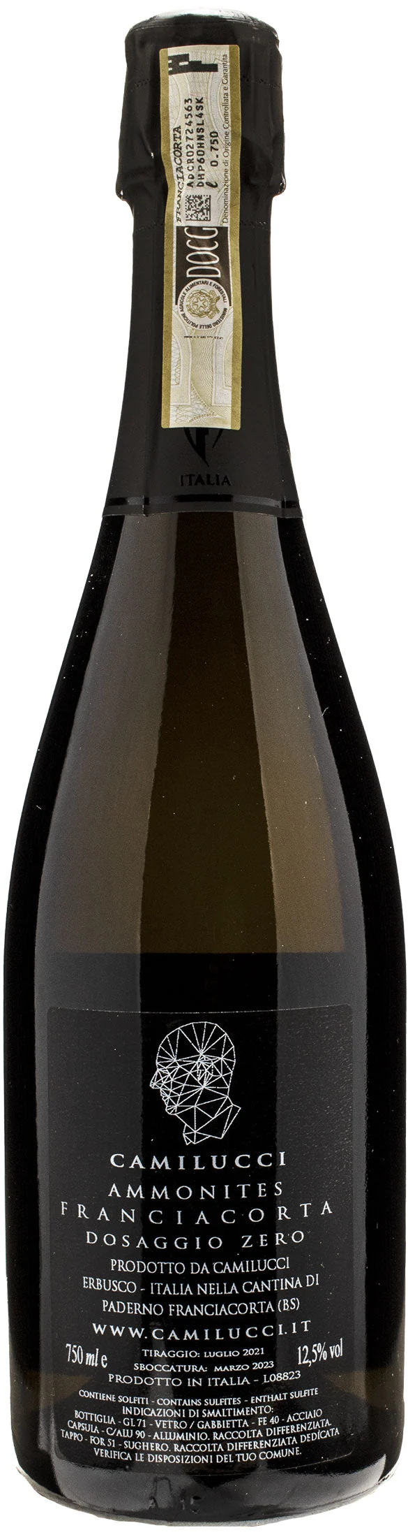 Camilucci Franciacorta Ammonites Dosaggio Zero