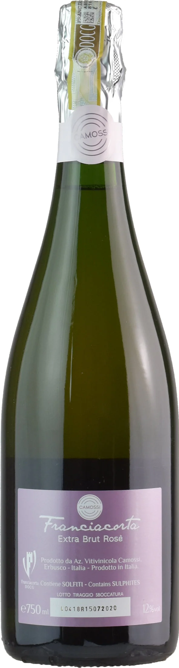 Camossi Franciacorta Rosè Extra Brut