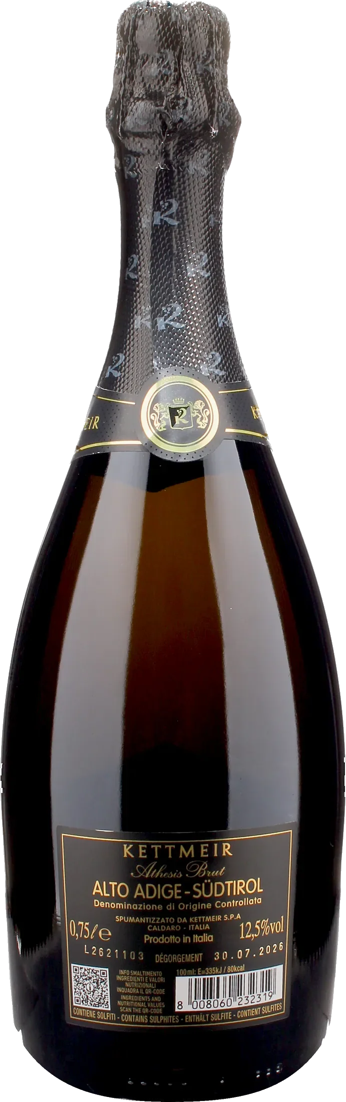 Kettmeir Alto Adige Athesis Metodo Classico Brut 2023