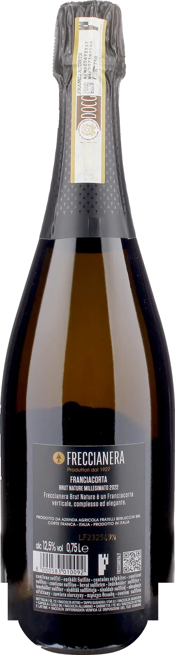 Freccianera Franciacorta Brut Nature 2022