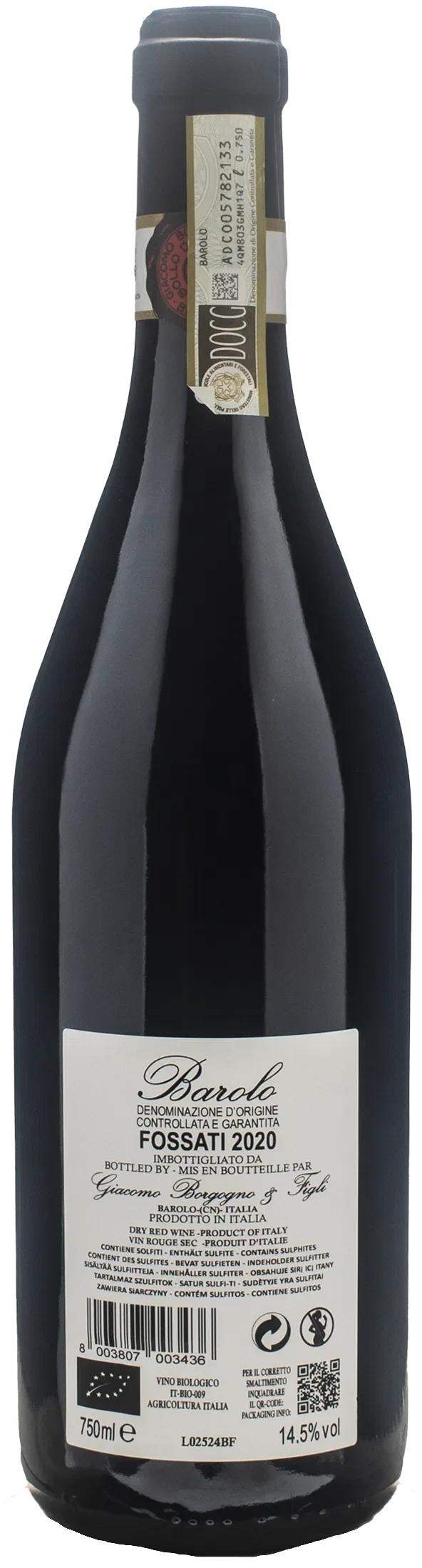Giacomo Borgogno Barolo Fossati 2020