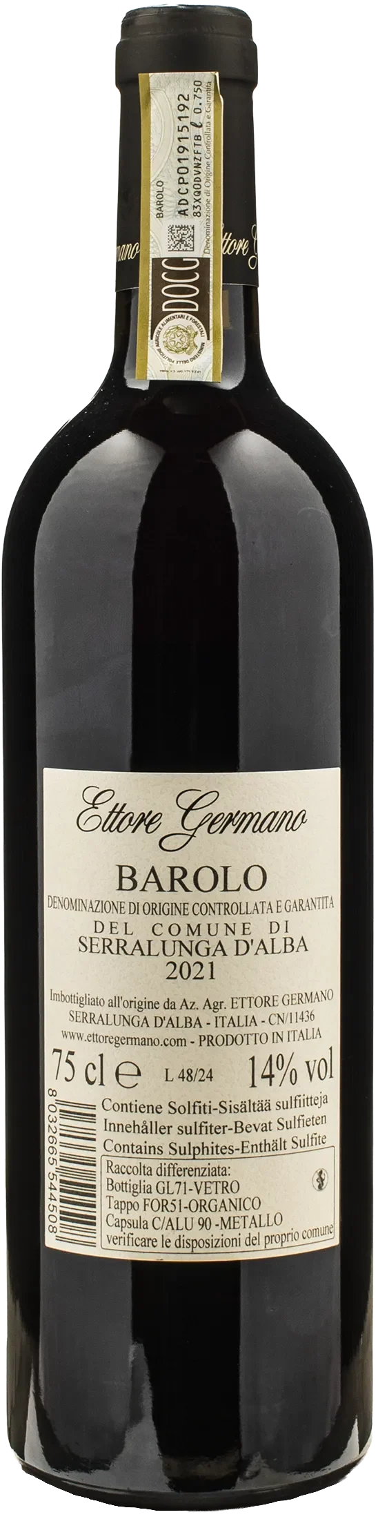 Ettore Germano Barolo del Comune di Serralunga d'Alba 2021