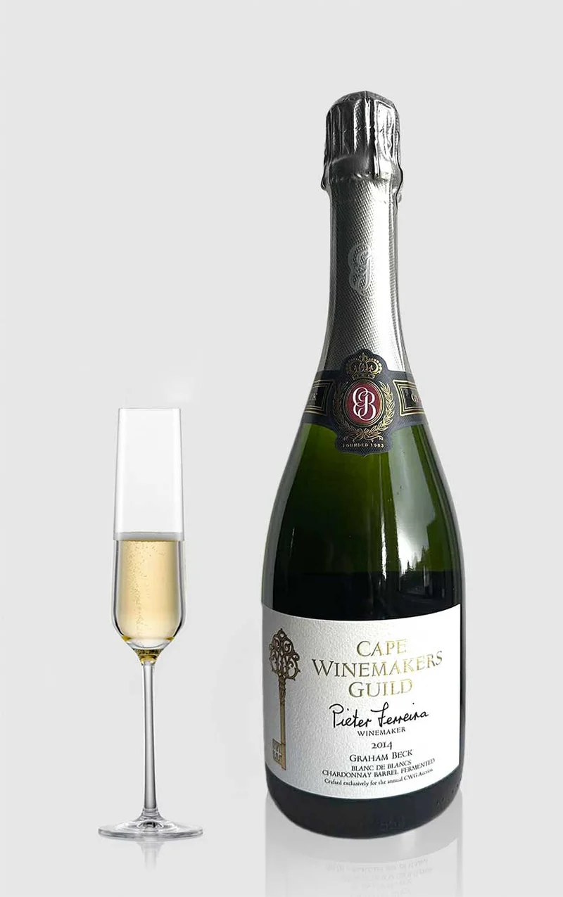 CWG Graham Beck Blanc de Blancs Chardonnay Barrel Fermented 2014