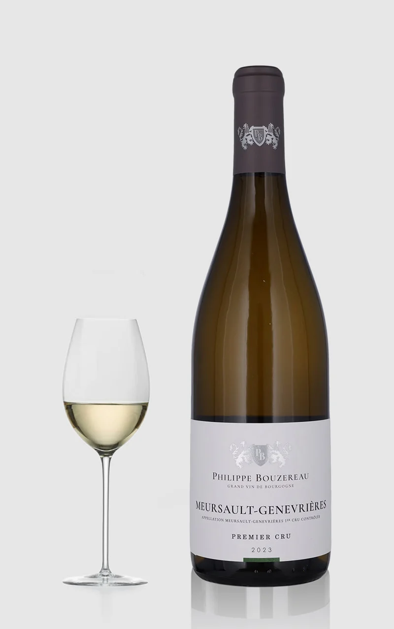 Domaine Bouzereau, Meursault 1. Cru Genevrieres 2023 White