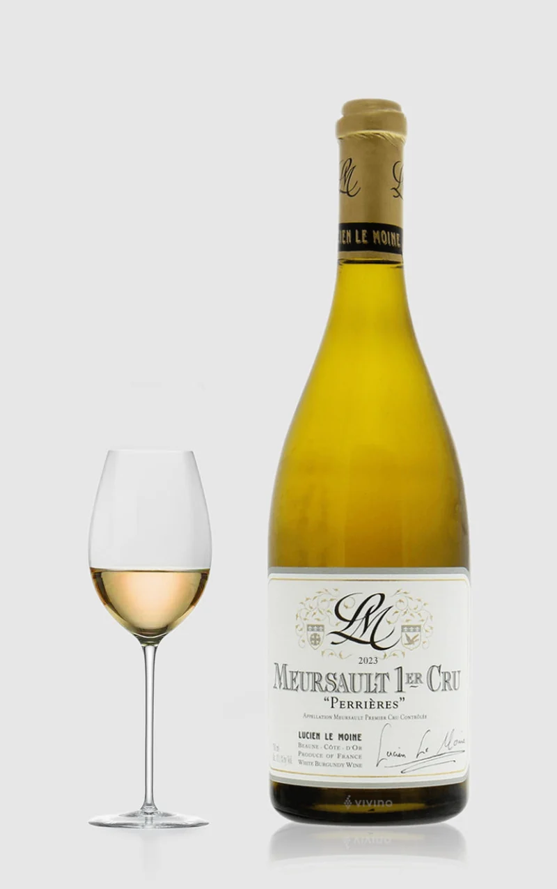 Lucien Le Moine, Meursault 1. Cru Les Perrières 2023 White