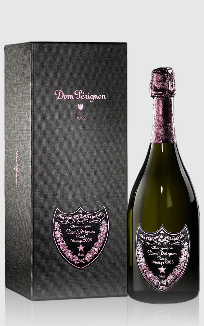 Dom Perignon Rosé i Gaveæske 2008