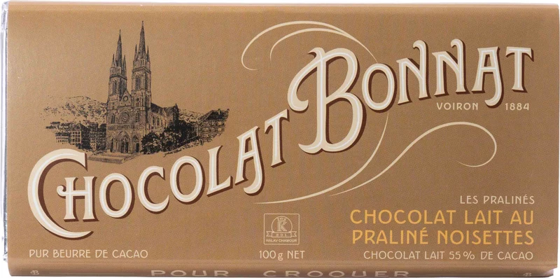 Lait au Praline Noisettes 55%