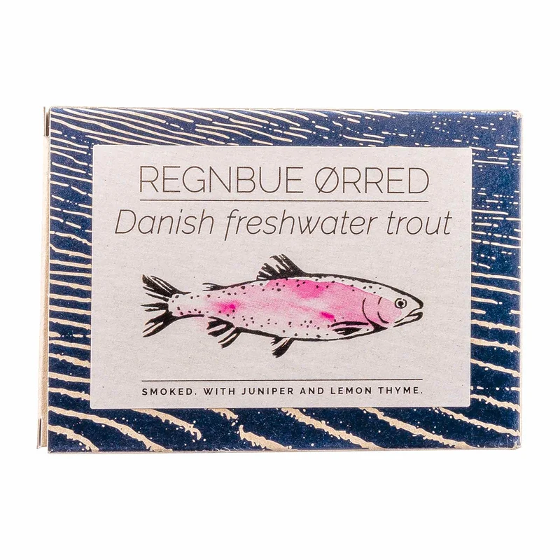 Regnbue Ørred – geräucherte Forelle