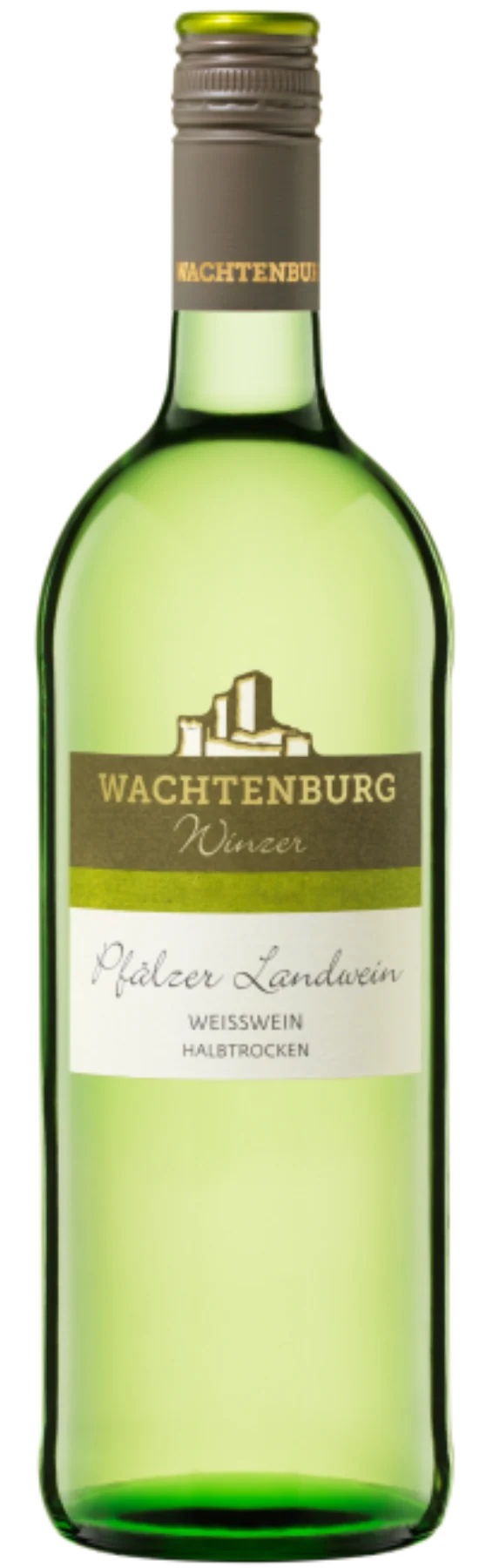 Wachtenburger Pfälzer Landwein weiß halbtrocken 1,0L