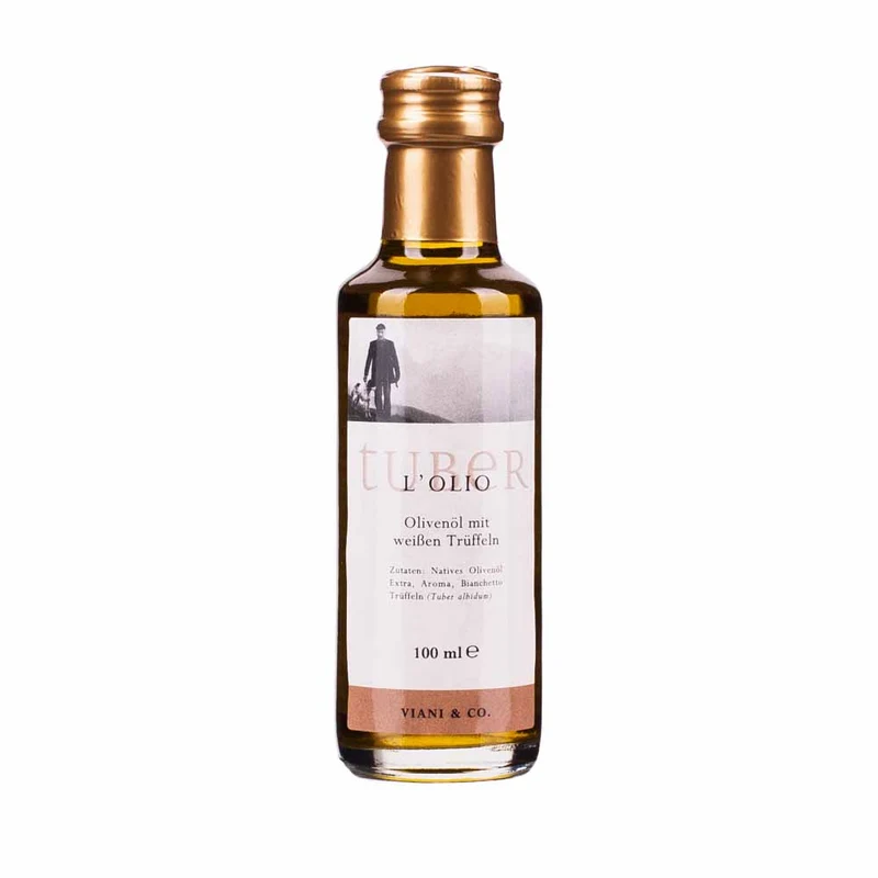 Olivenöl mit Aroma von weißen Trüffeln
