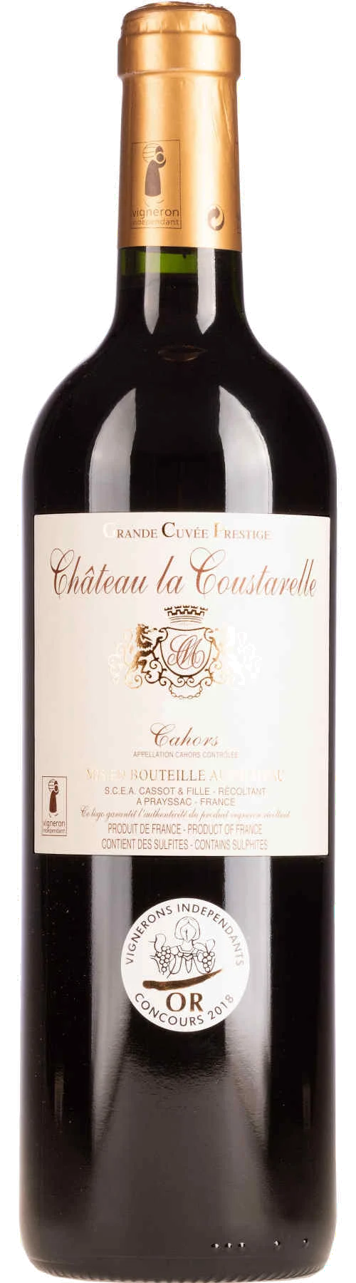 Chateau Coustarelle Cahors Cuvee Prestige