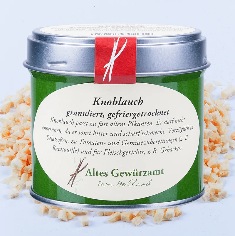 Knoblauch gefriergetrocknet