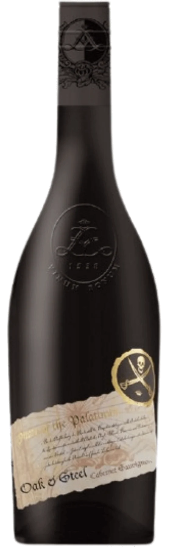 Pirates of Palatinum Cabernet Sauvignon oak & steel