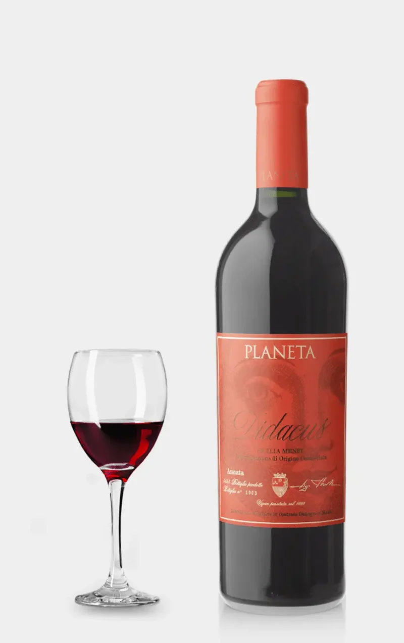Didacus Rosso Wooden Box Sicilien Planeta 2017