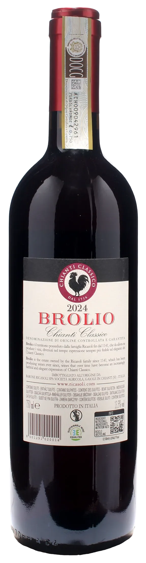 Ricasoli 1141 Chianti Classico Brolio 2024