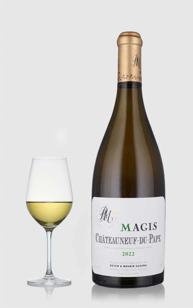 Rotem og Mounir Saouma, Chateauneuf du Pape Blanc Magis Rotem & Mounir Saouma 2022