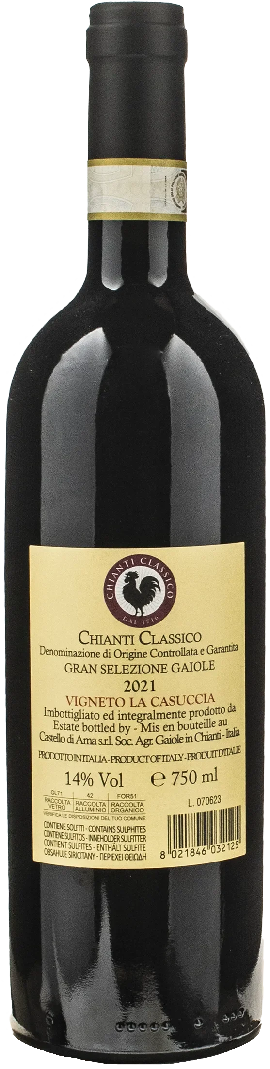 Castello di Ama Chianti Classico Vigneto La Casuccia 2021