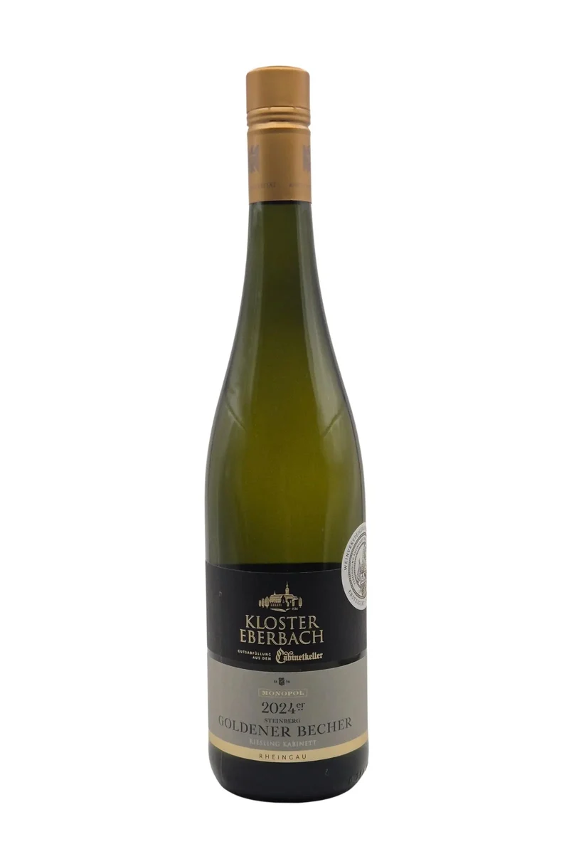 2024 Steinberger Goldener Becher Riesling Kabinett VDP.Grosse Lage "Steigwein" Kloster Eberbach Rheingau 0,75l