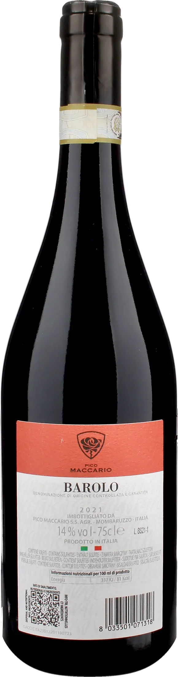Pico Maccario Barolo 2021