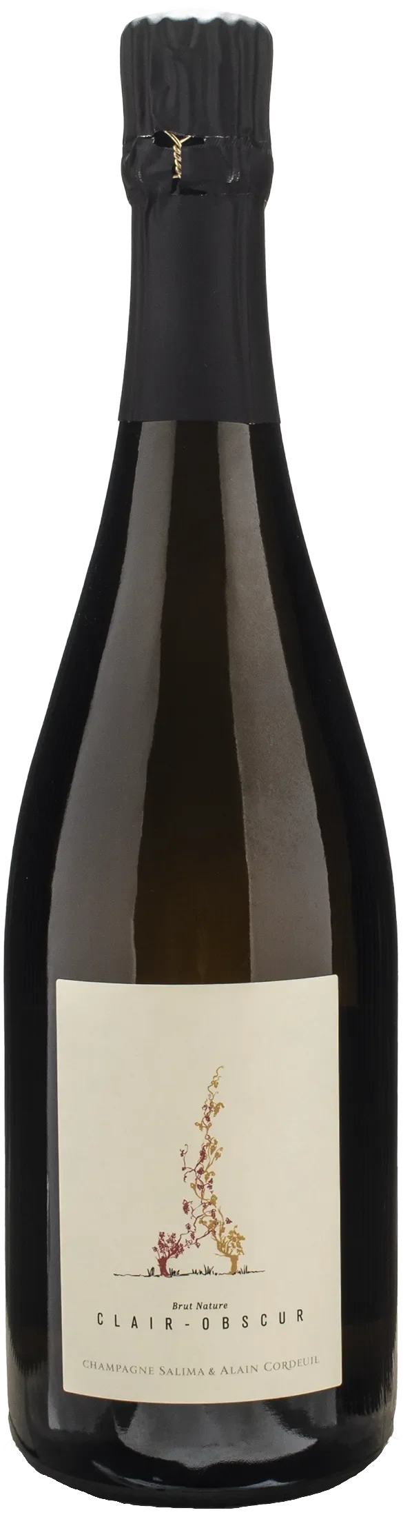 Salima & Alain Cordeuil Champagne Clair Obscur Brut Nature