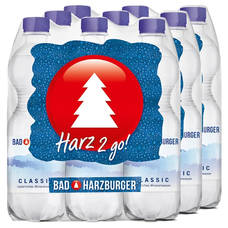 Bad Harzburger Mineralwasser -Classic- (18 x 0,5L) EINWEG