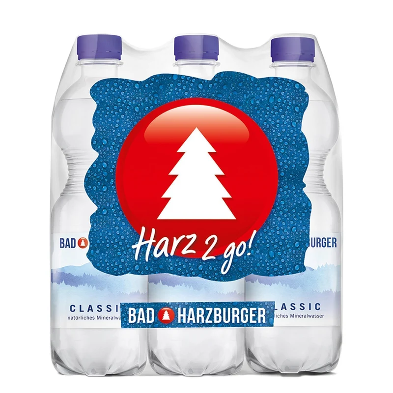 Bad Harzburger Mineralwasser -Classic- (18 x 0,5L) EINWEG