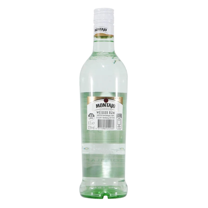 Montajo White Rum mit Geschenk-Holzkiste