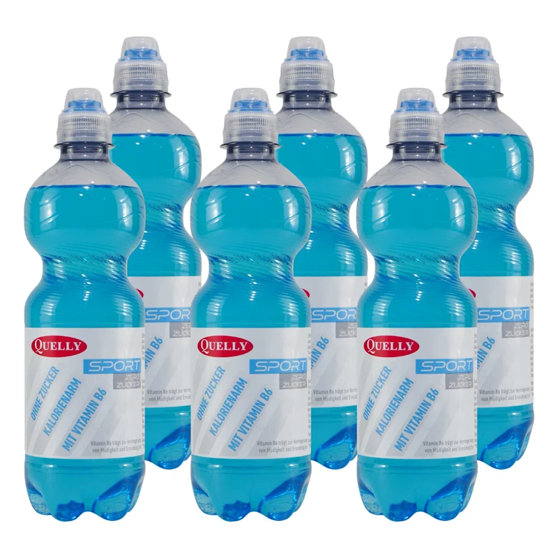 Quelly Sportgetränk Tropical -Zero- (6 x 0,5L) EINWEG