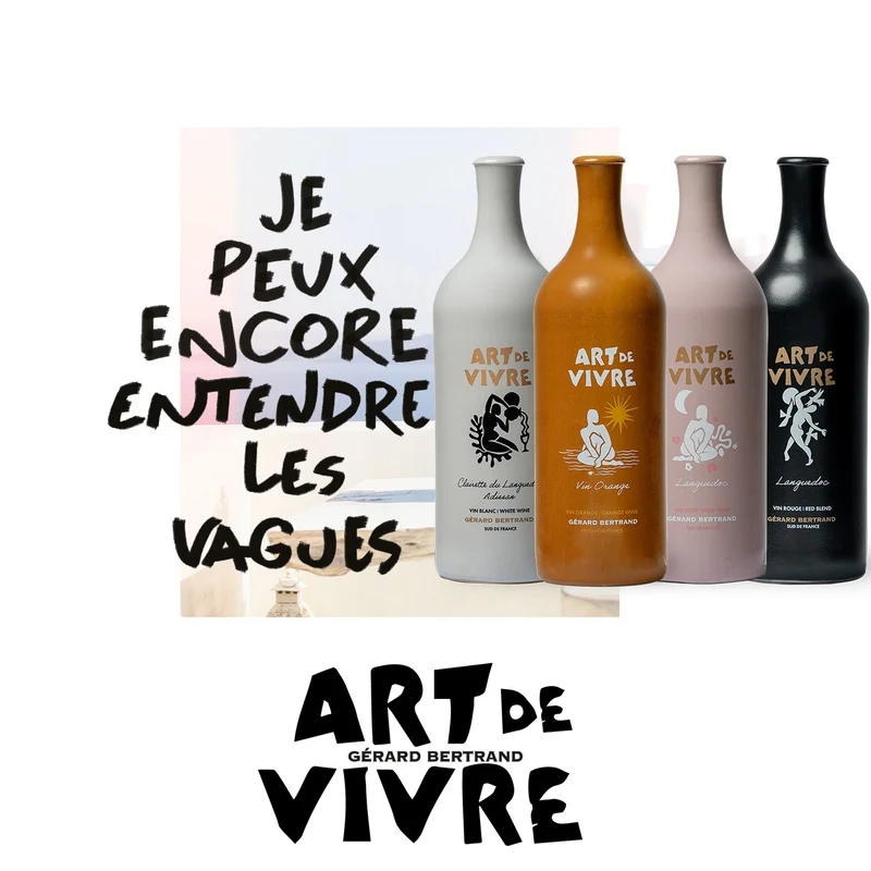 Coffret DIY Art de Vivre 4 couleurs - vin blanc, orange, rouge et rosé