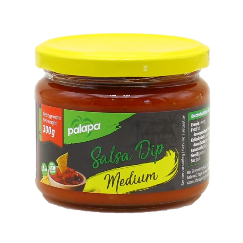 Palapa Mittelscharfe Salsa Dip Sauce 300g***MHD 09.2025***