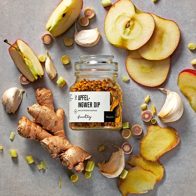 Apfel-Ingwer Dip