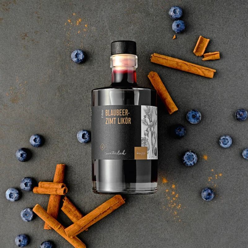 Blaubeer-Zimt Likör