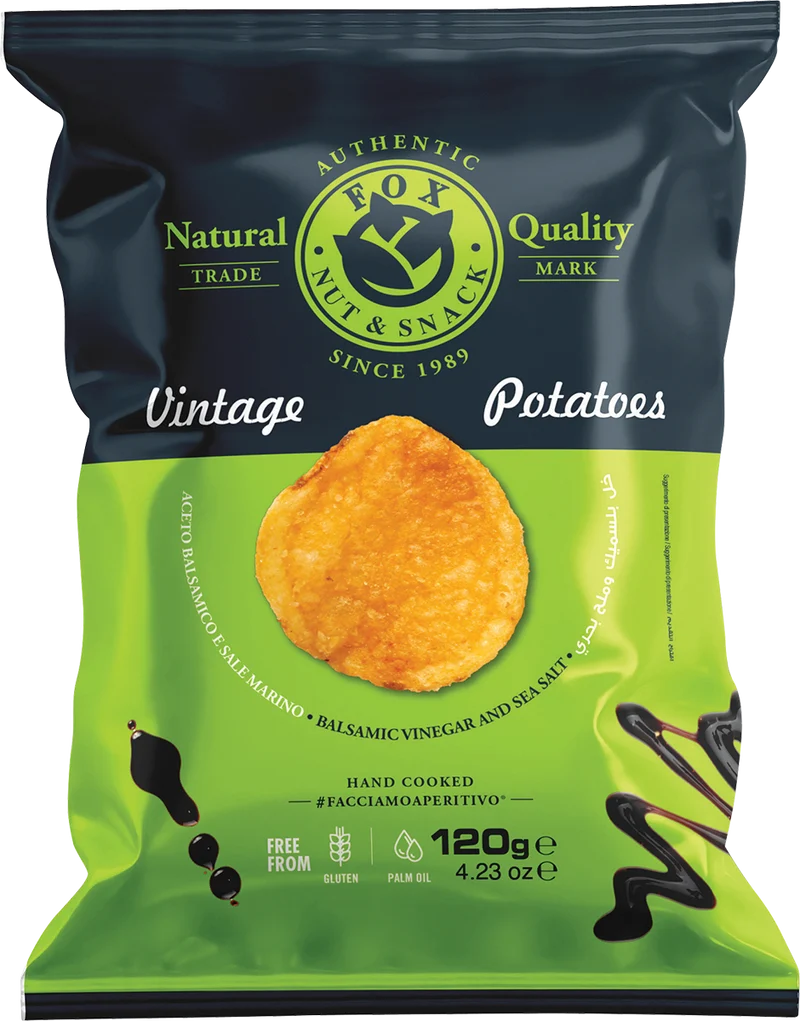 Vintage Potatoes Aceto Balsamico e Sale Marino – Fox Nut & Snack