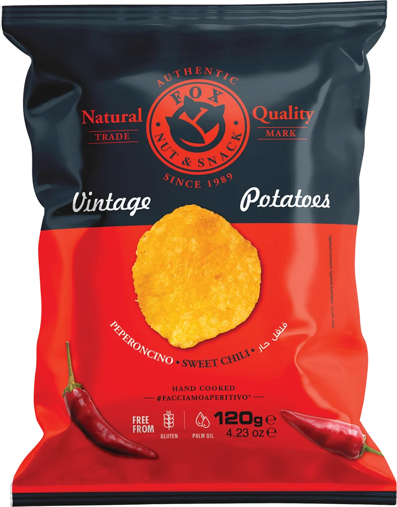Vintage Potatoes Peperoncino – Fox Nut & Snack