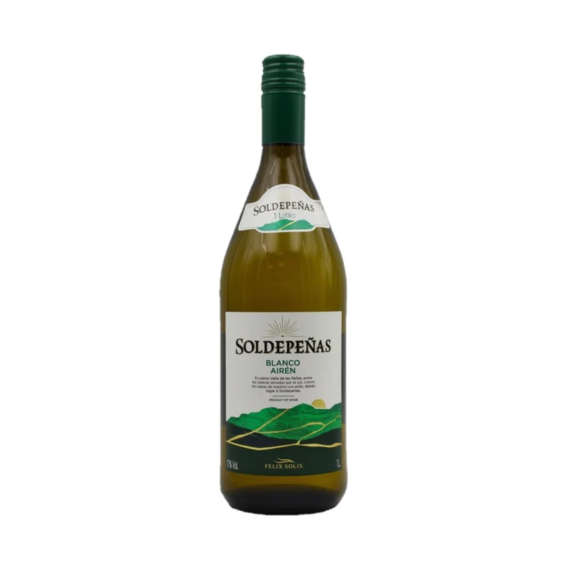 Soldepenas Vino Blanco Airen Weisswein trocken 1l