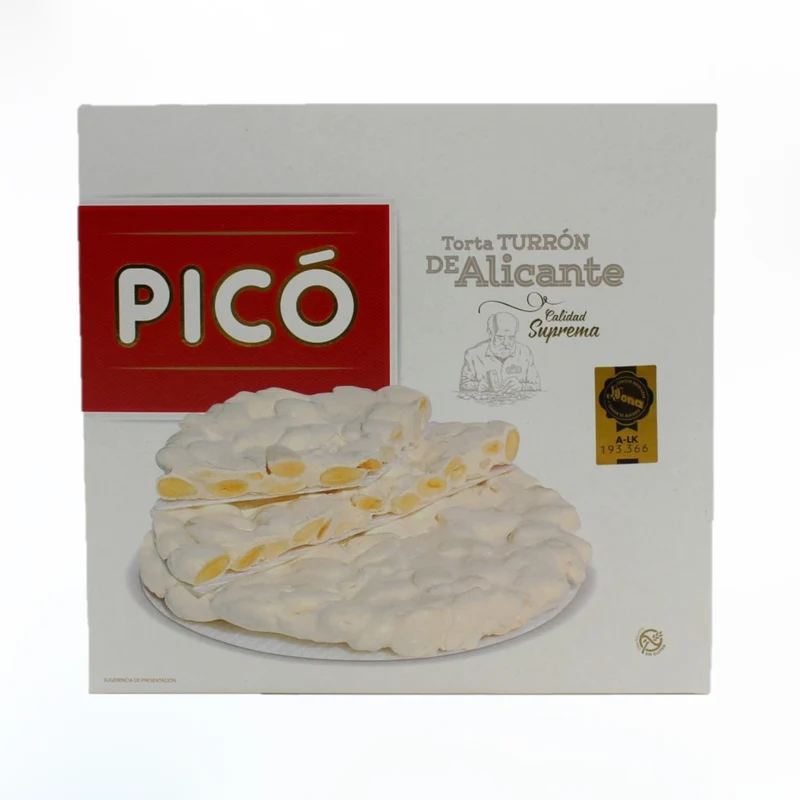 Pico Torta de Turrón de Alicante Harte Mandelhonigtafel 200g