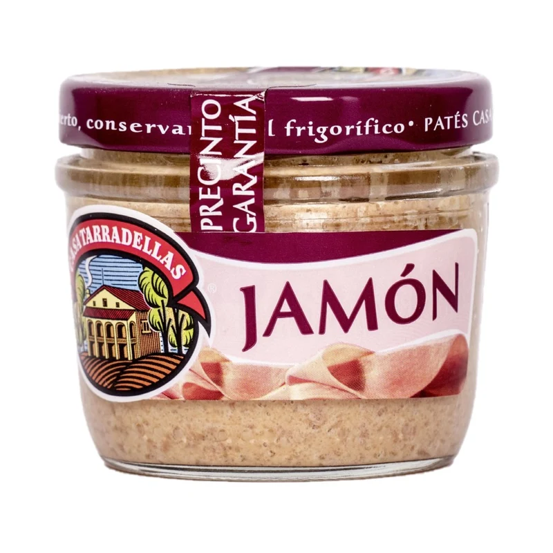 Casa Tarradellas Paté Jamón Paté mit Schinken 125g