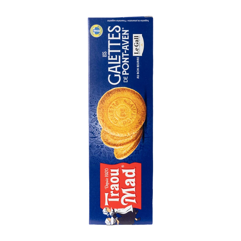 Galettes de Pont-Aven – Dünne bretonische Butterkekse