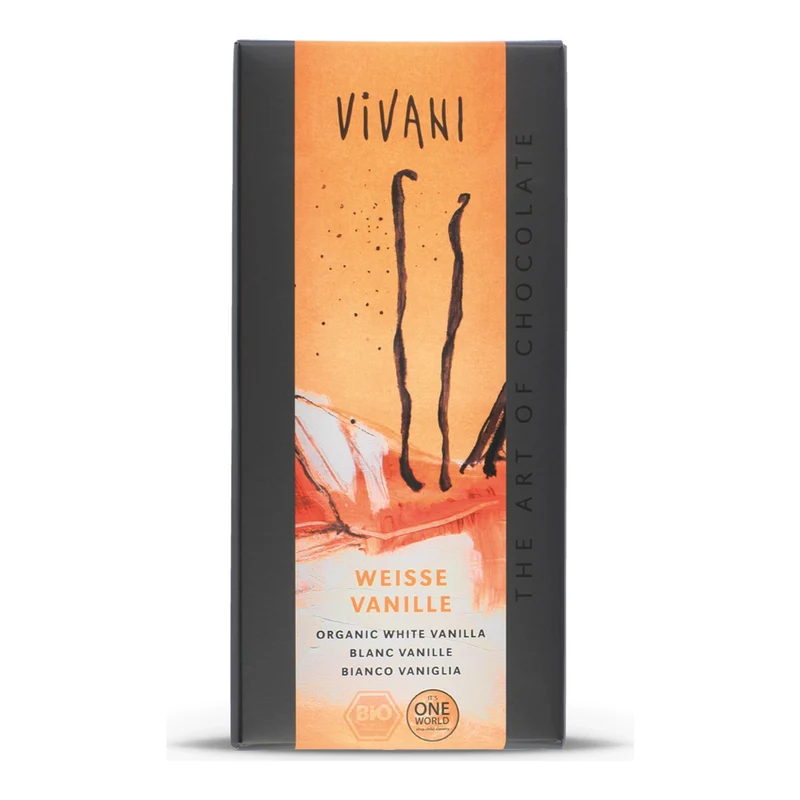 Schokolade Vivani Weisse Vanille