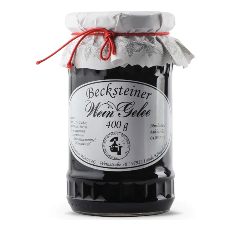 Wein-Gelee-rot