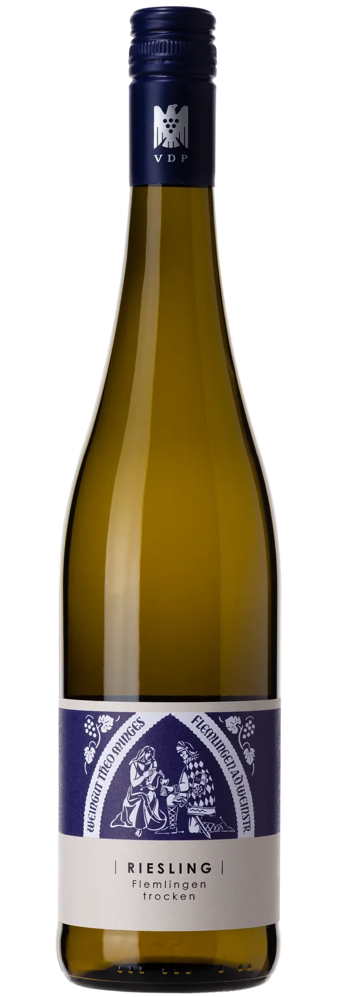 Theo Minges Flemmlingen Riesling QbA trocken Bio