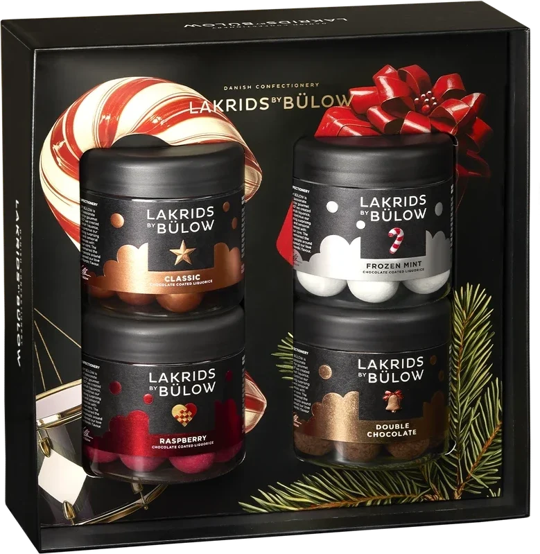 LAKRIDS BY BÜLOW - 4 x SMALL WINTER BLACK BOX