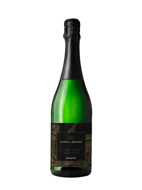 König & Krieger - Cuvée Blanc Mousseux - alkoholfreier Sekt-Genuss