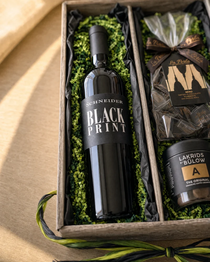 Gourmet Geschenk Blackprint
