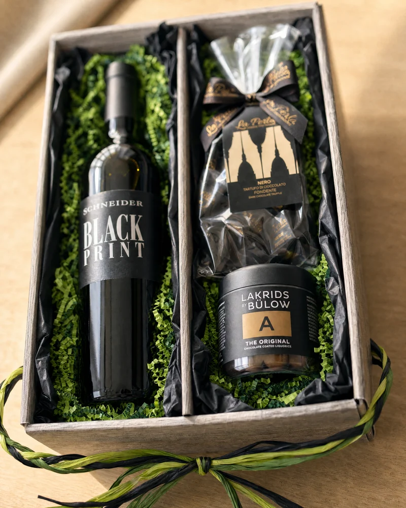 Gourmet Geschenk Blackprint