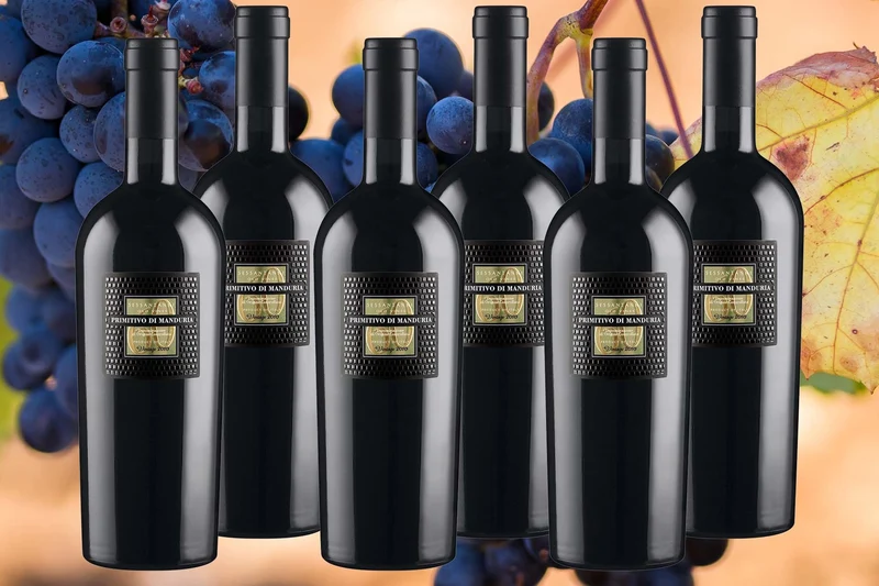 Liebhaberpaket: 6 x 0,75 l Primitivo di Manduria DOP SESSANTANNI